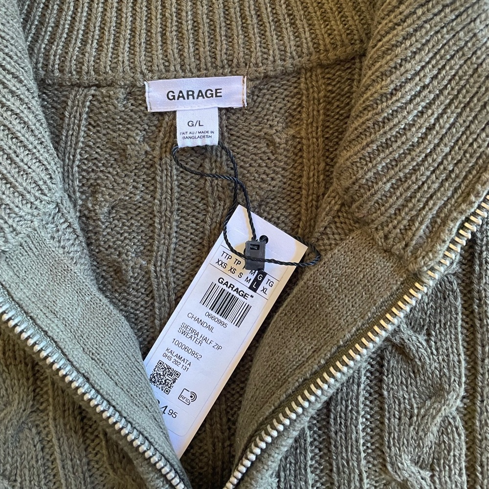 Garage Cropped Sweater - Picture 6 of 8